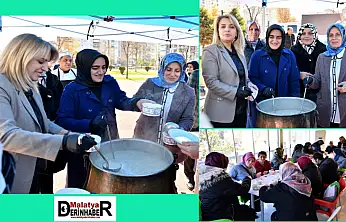 Yerli Malı Haftası'nda 'Malatya Tarhanası' İkramı!