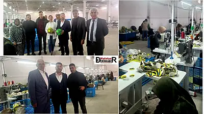 Akçadağ'da Futbol Topu Üretim Tesisi Hizmete Girdi