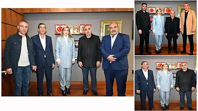 Akçadağlı Muhtarlardan Milletvekili Ölmeztoprak'a Meclis'te Ziyaret