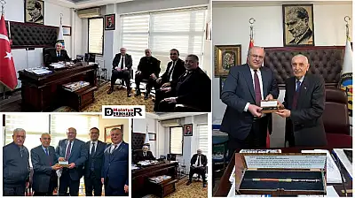 Başkan Evren'den Halkbank Bölge Koordinatörü Baytaşoğlu'na Ahilik Kalemi