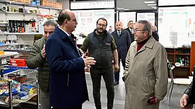 Başkan Geçit, Özsan Sanayi Sitesi Esnafının Taleplerini Dinledi