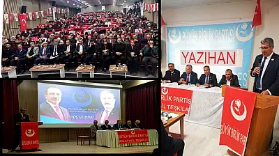 BBP Yazıhan, Battalgazi ve Yeşilyurt İlçe Kongreleri Yapıldı