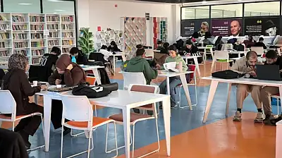 Çilesiz Kütüphanesi Gençlerin Buluşma Noktası
