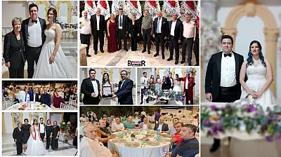 Dillere Destan Bir Düğün: Melike Sena ile Mert Mustafa Hayatlarını Birleştirdi