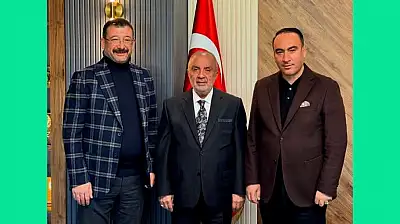 İş İnsanı Nüvit Karagözlü'den TÜRES İl Başkanı Rıdvan Budak'a Ziyaret