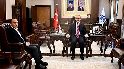 İş İnsanı Rıdvan Budak'tan Vali Yavuz'a Ziyaret