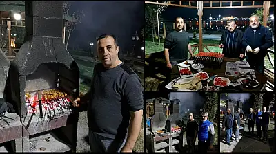 Kırkgöz Sahil Park'ta Soğuk Havaya Rağmen Mangal Keyfine Devam