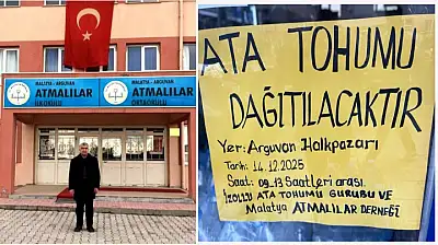 Malatya Atmalılar Derneği'nden Ata Tohumu Dağıtımı