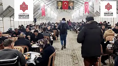 Vakıflar Malatya Bölge Müdürlüğü İftar Noktaları Belli Oldu