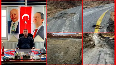 Yeniden Refah Akçadağ İlçe Başkanı Gönültaş'tan Yol Tepkisi