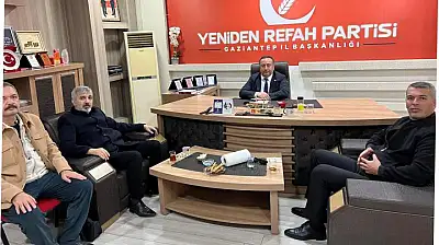 Yeniden Refah Partisi'nden Gaziantep'te Kardeşlik Ziyareti