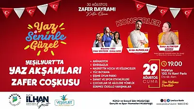 Yeşilyurt Belediyesinden Zafer Bayramına Özel Program