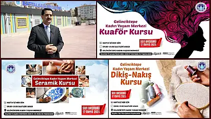 Gelinciktepe Kadın Yaşam Merkezi'nde Kayıtlar Başladı