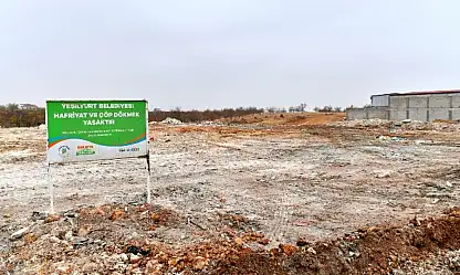 Yeşilyurt Belediyesinden Yeşiltepe Hafriyat Alanına Neşter