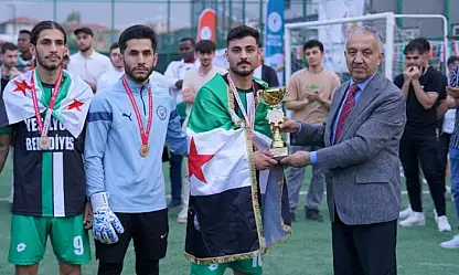 Yeşilyurt Futbol Turnuvasında Suriye Karması Şampiyon