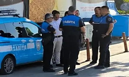 Zabıtaya Taşlı Saldırı