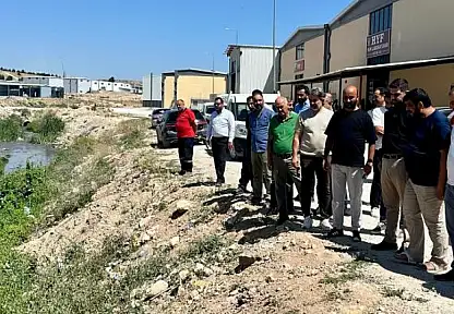 Babuktu Sanayi Sitesinde Açık Kanal Tepkisi