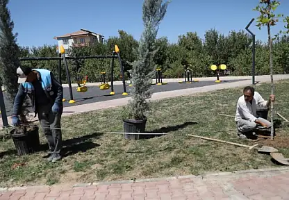 Battalgazi Belediyesi 75 Parkı Tamamen Revize Etti