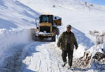 Battalgazi Belediyesi Kırsalda Kapalı Yolları Açtı