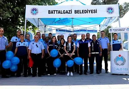 Battalgazi Belediyesi'nden Zabıta Haftası Etkinliği