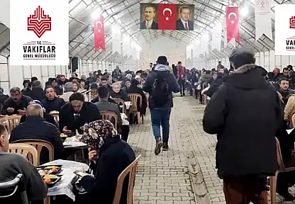Vakıflar Malatya Bölge Müdürlüğü İftar Noktaları Belli Oldu