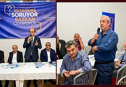 Yeşilyurt İlçesinde Vatandaş Soruyor Başkan Cevaplıyor