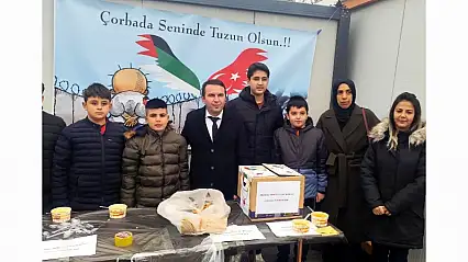 Akçadağ İmam Hatip Ortaokulu'ndan Gazze İçin Anlamlı Etkinlik