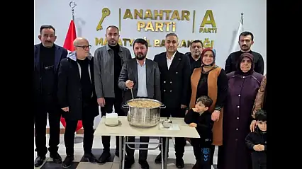 Anahtar Parti Malatya İl Başkanlığı'nda Aşure Bereketi