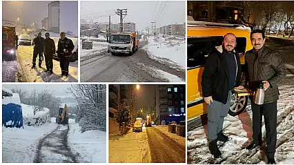 Battalgazi'de Kar Seferberliği