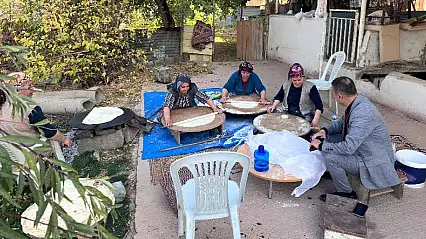 Malatya'da Kış Hazırlıkları Yufka Ekmeğiyle Başladı