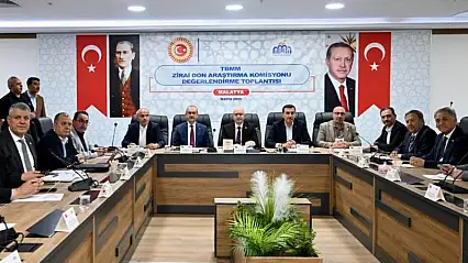 Malatya'da Zirai Don Araştırma Komisyonu Değerlendirme Toplantısı