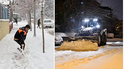 Yeşilyurt Belediyesinden Karla Etkin Mücadele