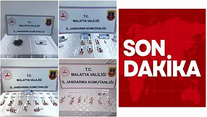 Malatya'da Jandarma'dan Uyuşturucu Operasyonu