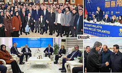 AK Parti Genel Bşk. Yrd. Mustafa Demir Malatya'da Partililerle Buluştu