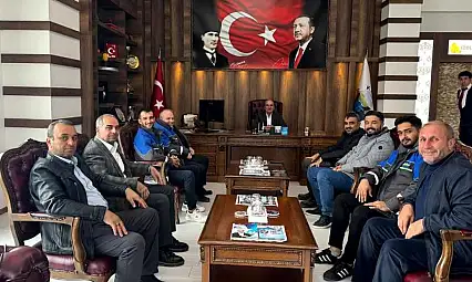 AKSA Bölge Müdürü Güngör Ateş'ten Kale Belediye Başkanı İhsan Özbay'a Ziyaret