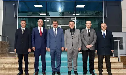 Başkan Gürkan'dan Tapu ve Kadastro Müdürlüğüne Ziyaret