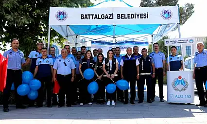 Battalgazi Belediyesi'nden Zabıta Haftası Etkinliği
