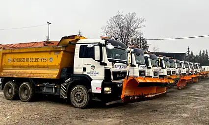 Büyükşehir Belediyesi Kar Yağışına Hazır