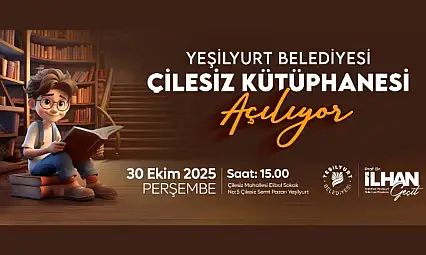 Çilesiz Kütüphanesi 30 Ekim'de Kapılarını Açıyor