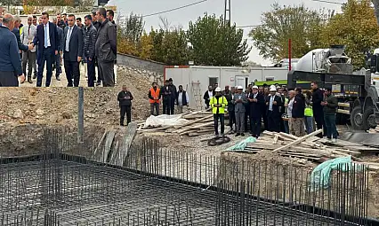 Durucasu Mahallesinde İmam Hatip Ortaokulu Temeli Atıldı