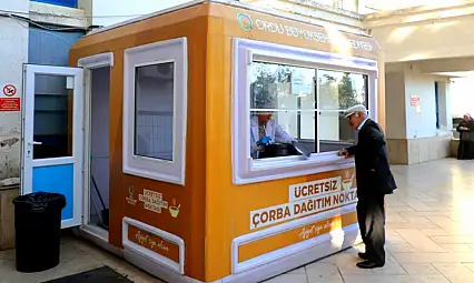 Hastanelerde Ücretsiz Sıcak Çorba İkramı