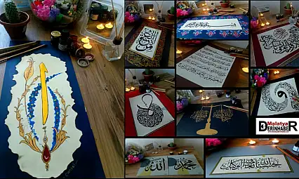 Hüsni Hat Sanatı Sanat Eğitmeni Cansel Demir İle Yeniden Hayat Buluyor