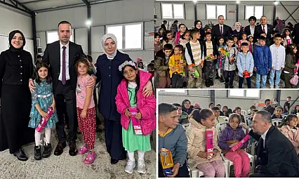 MAGİNDER'den Samanköy Konteyner'de Çocuklara Anlamlı Etkinlik