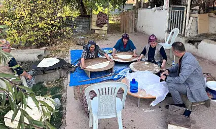 Malatya'da Kış Hazırlıkları Yufka Ekmeğiyle Başladı