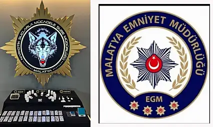 Malatya'da Uyuşturucudan 13 Tutuklama