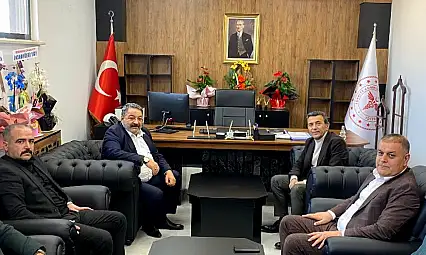 Mv. Fendoğlu ve MHP Heyetinden İl Sağlık Müdürü Karaca'ya Ziyaret