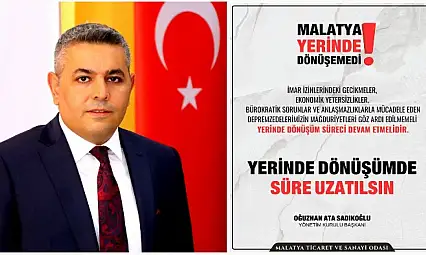 Sadıkoğlu: Bu Şehir 16 Ay İmar Bekledi