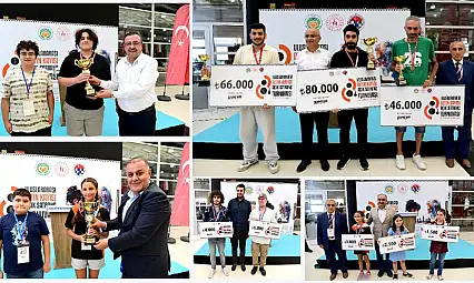 Turnuvada 3 Farklı Kategoride Toplam 80 Sporcuya Ödül