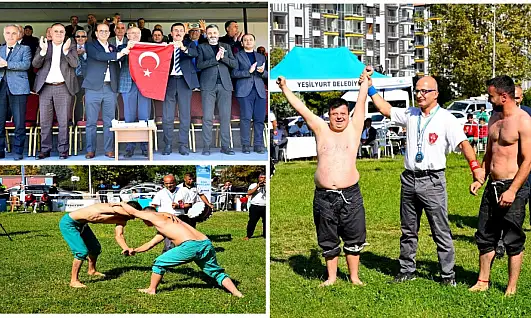 Turgut Özal Karakucak Güreşlerine 30 İlden 300 Sporcu Katıldı