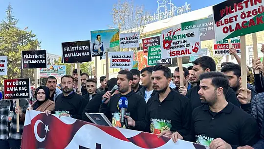 İsrail Zulmü AK Parti İl Gençlik Kolları Tarafından Kınandı